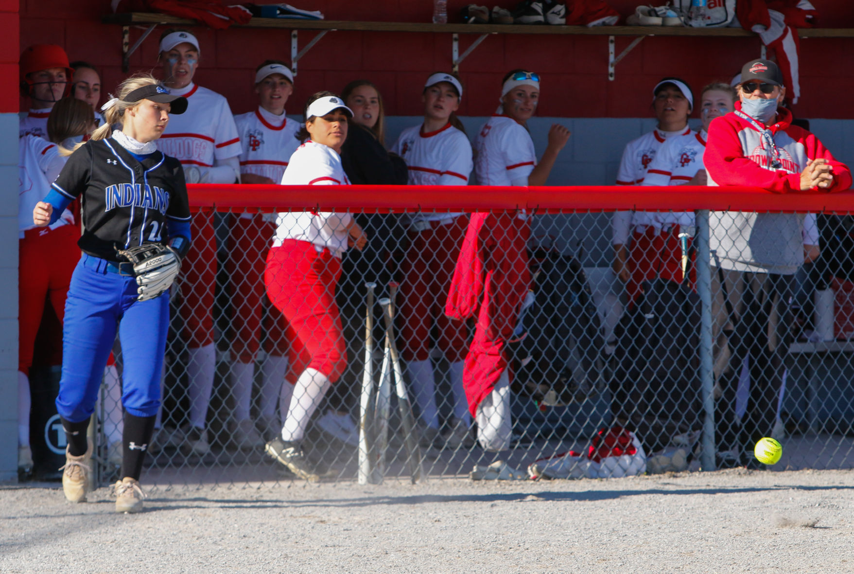 Lake Central/Crown Point softball